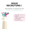 nous recrutons